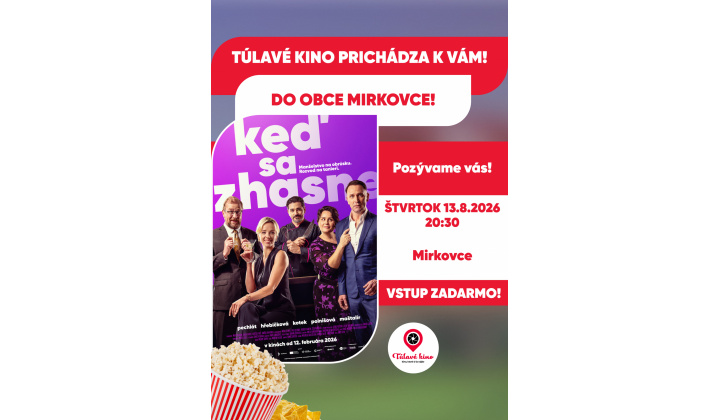 Fotka - Túlavé kino prichádza do Mirkoviec